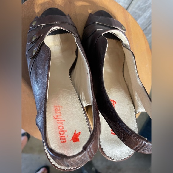 ANTHROPOLOGIE Farylrobin arc wedge sandal - size… - Picture 6 of 12